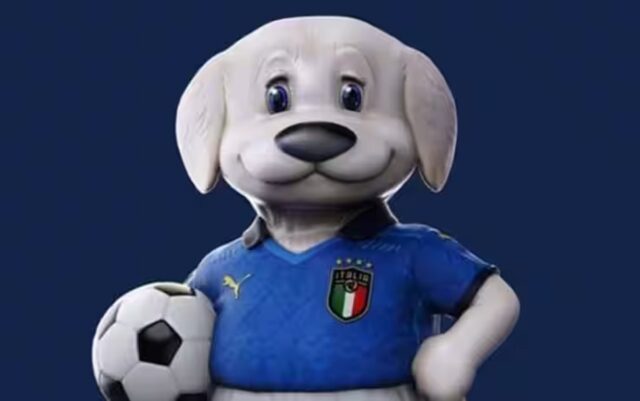 La nuova mascotte della nazionale italiana è un cane: riconoscete la razza?