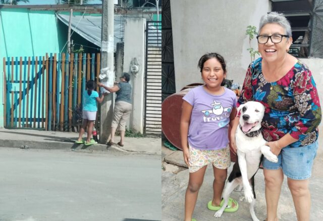Per aiutare la nonna a ritrovare il cane smarrito la bambina fa dei volantini (e riesce a compiere il miracolo)