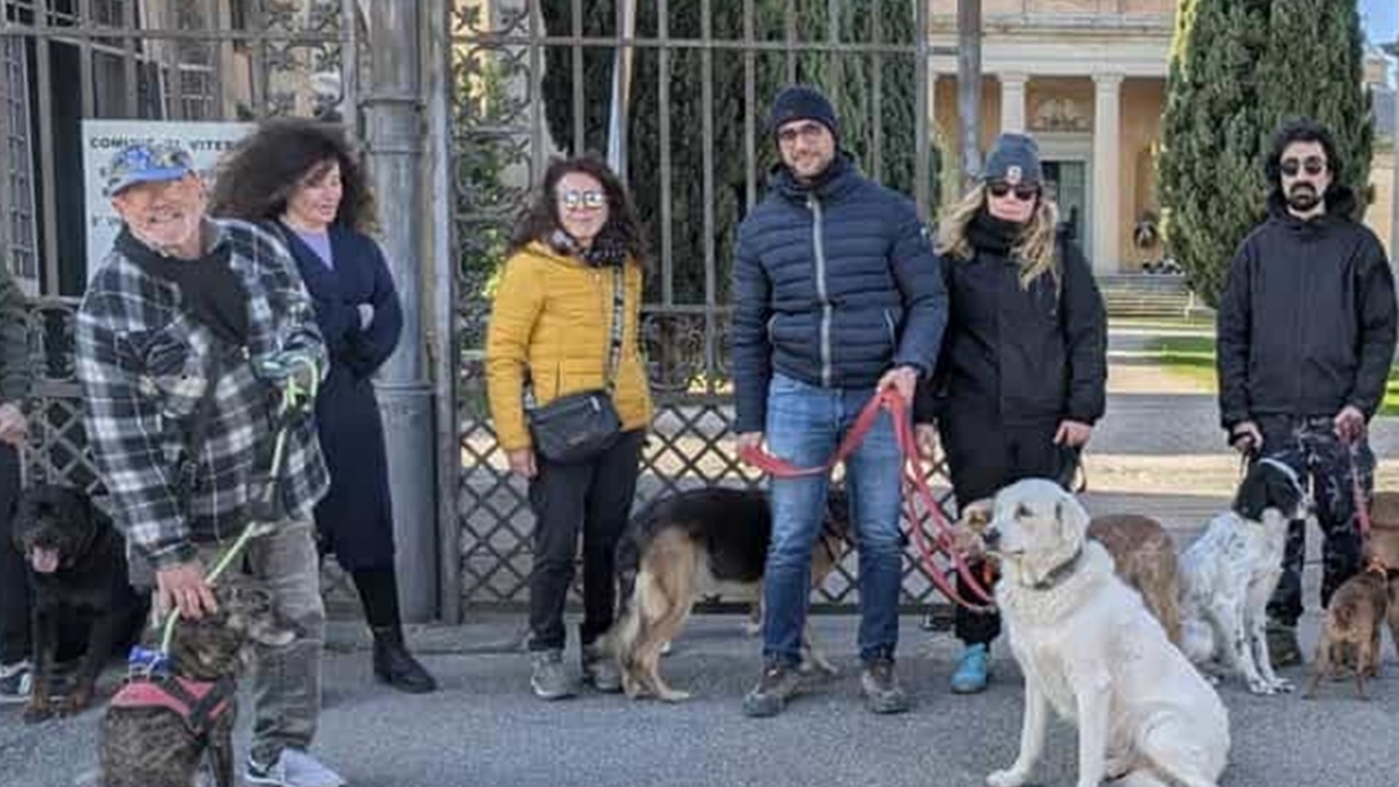 Cani vietati al cimitero