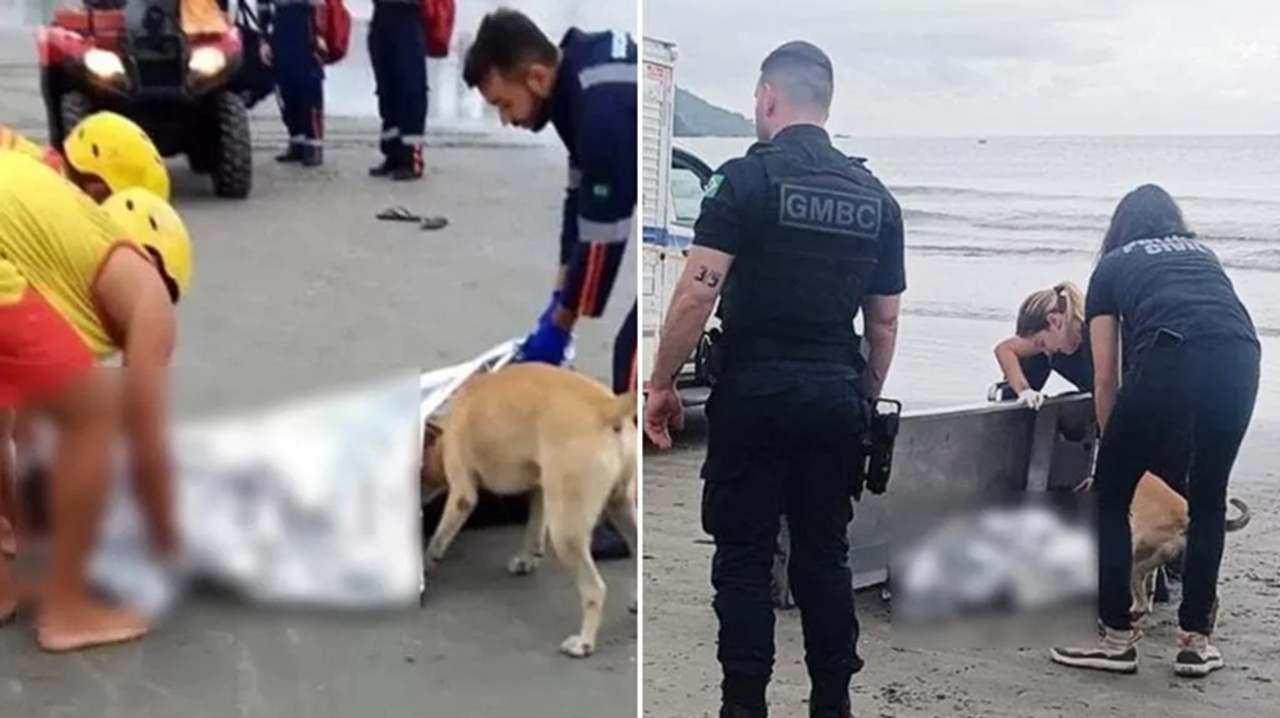 Polizia in spiaggia